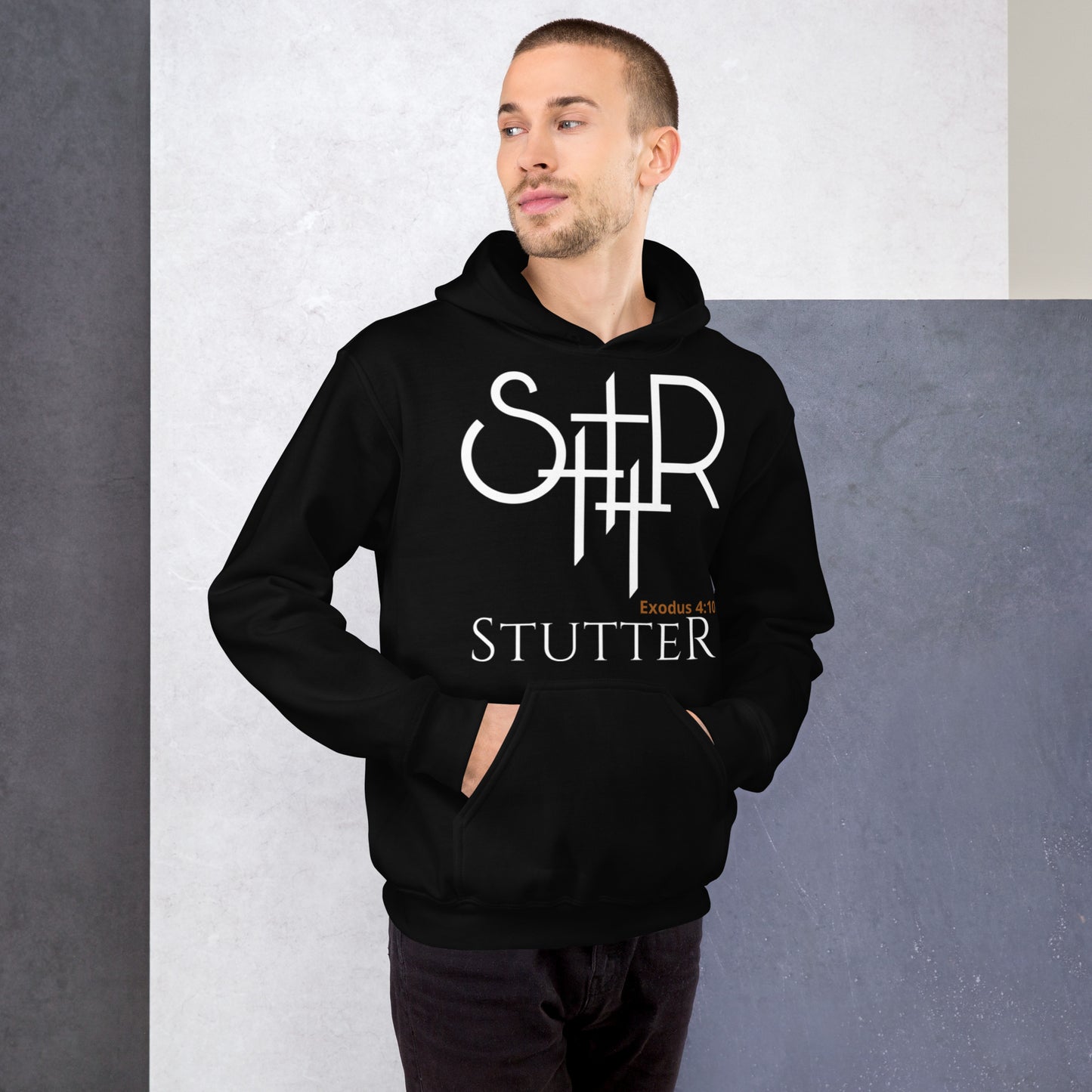 Stutter Style Unisex Hoodie (front logo)