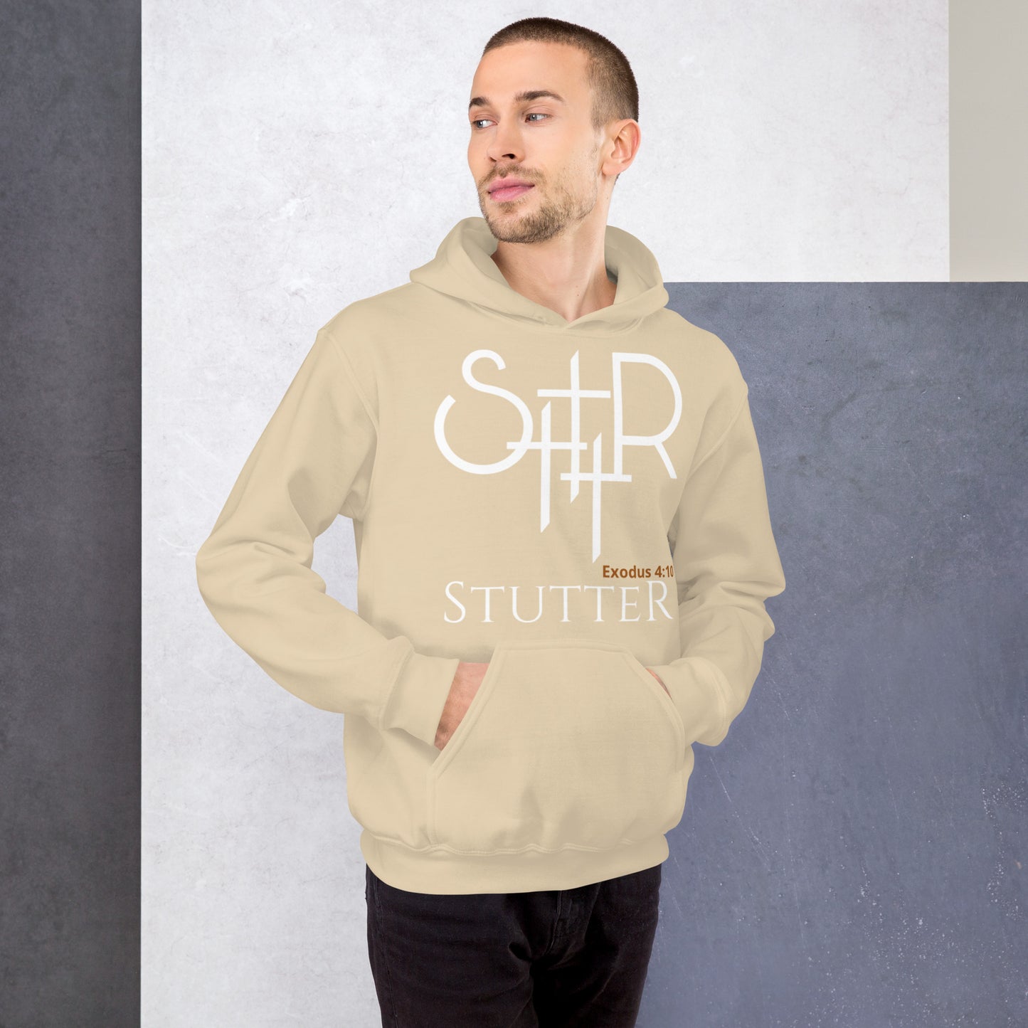 Stutter Style Unisex Hoodie (front logo)