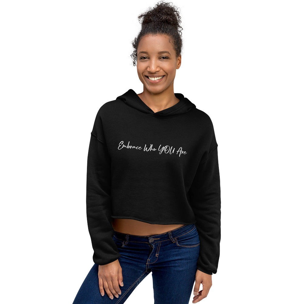 Stutter Style Crop Hoodie (Embrace)