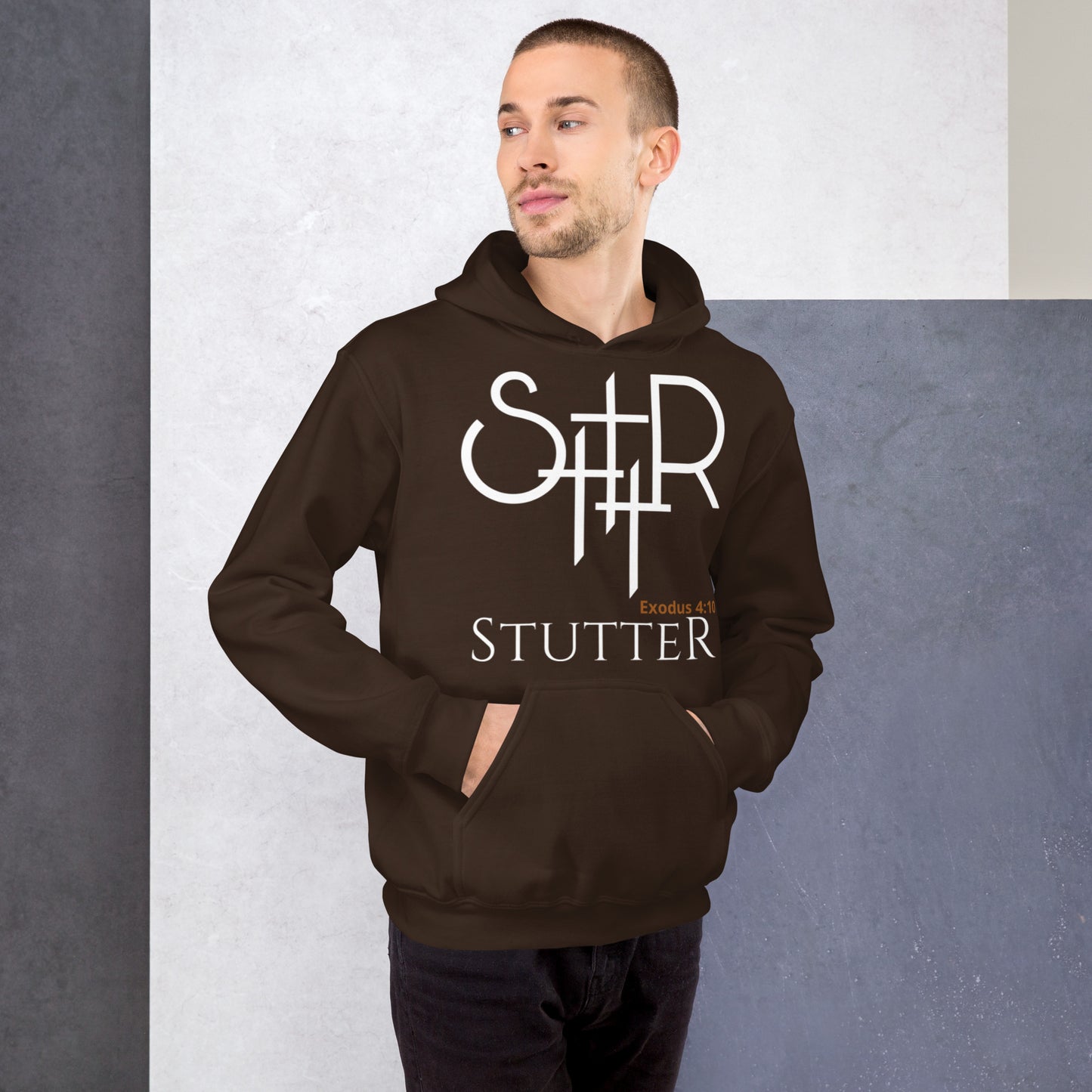 Stutter Style Unisex Hoodie (front logo)