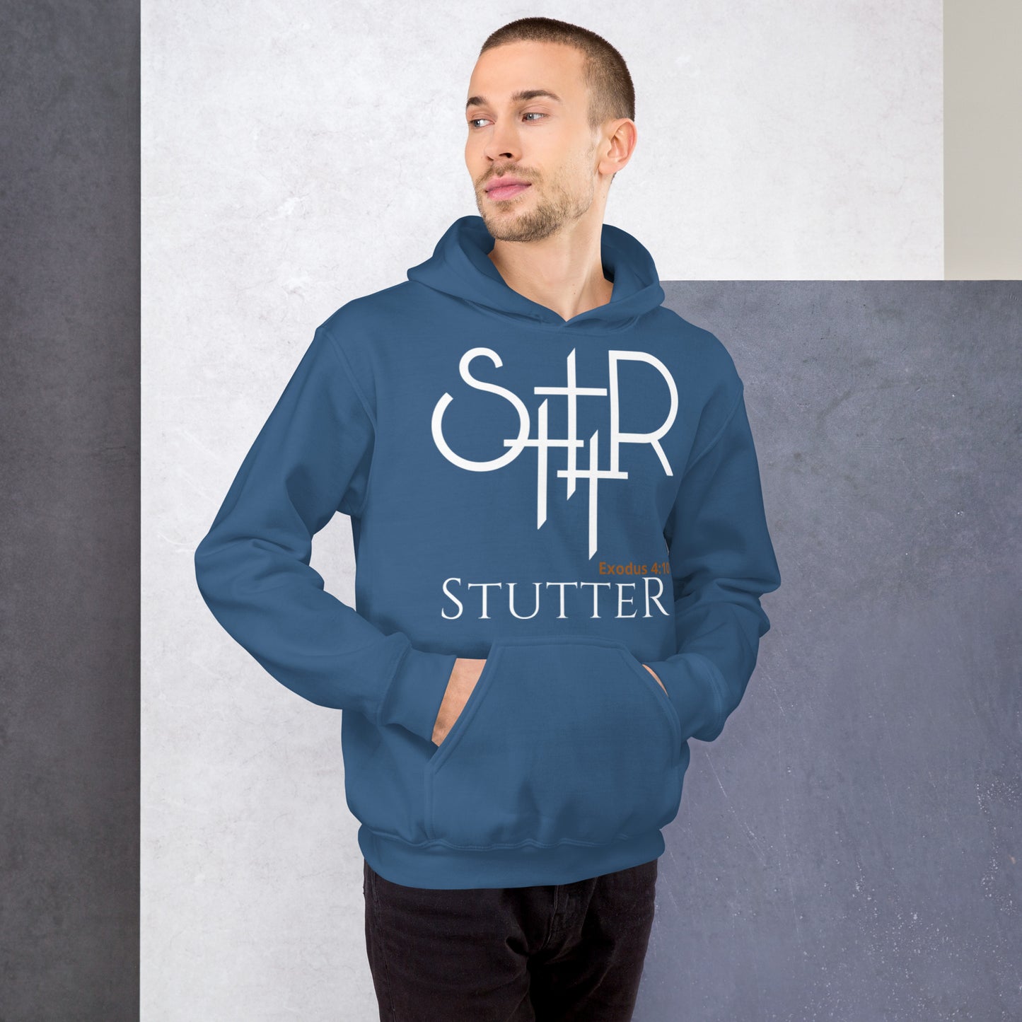 Stutter Style Unisex Hoodie (front logo)