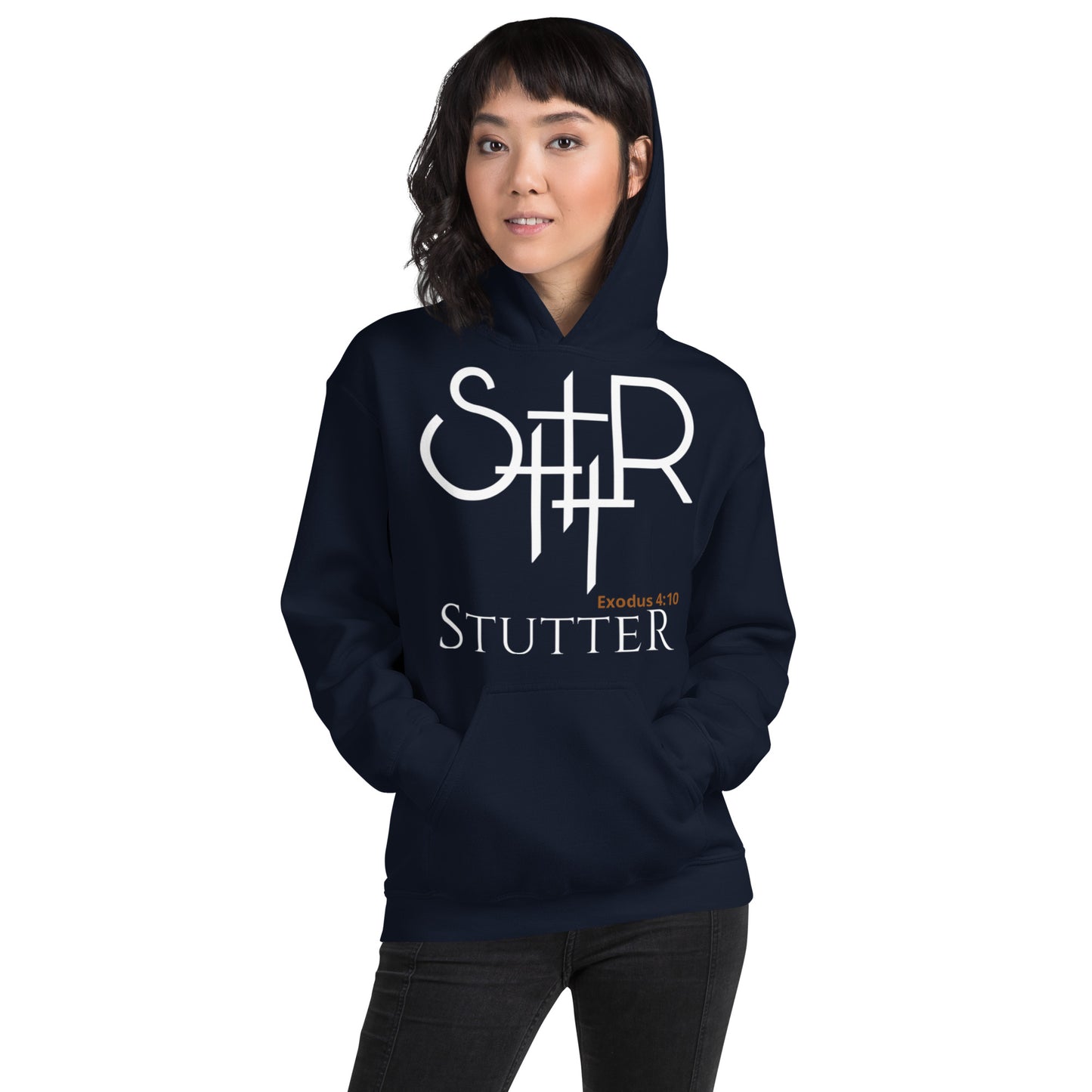 Stutter Style Unisex Hoodie (front logo)