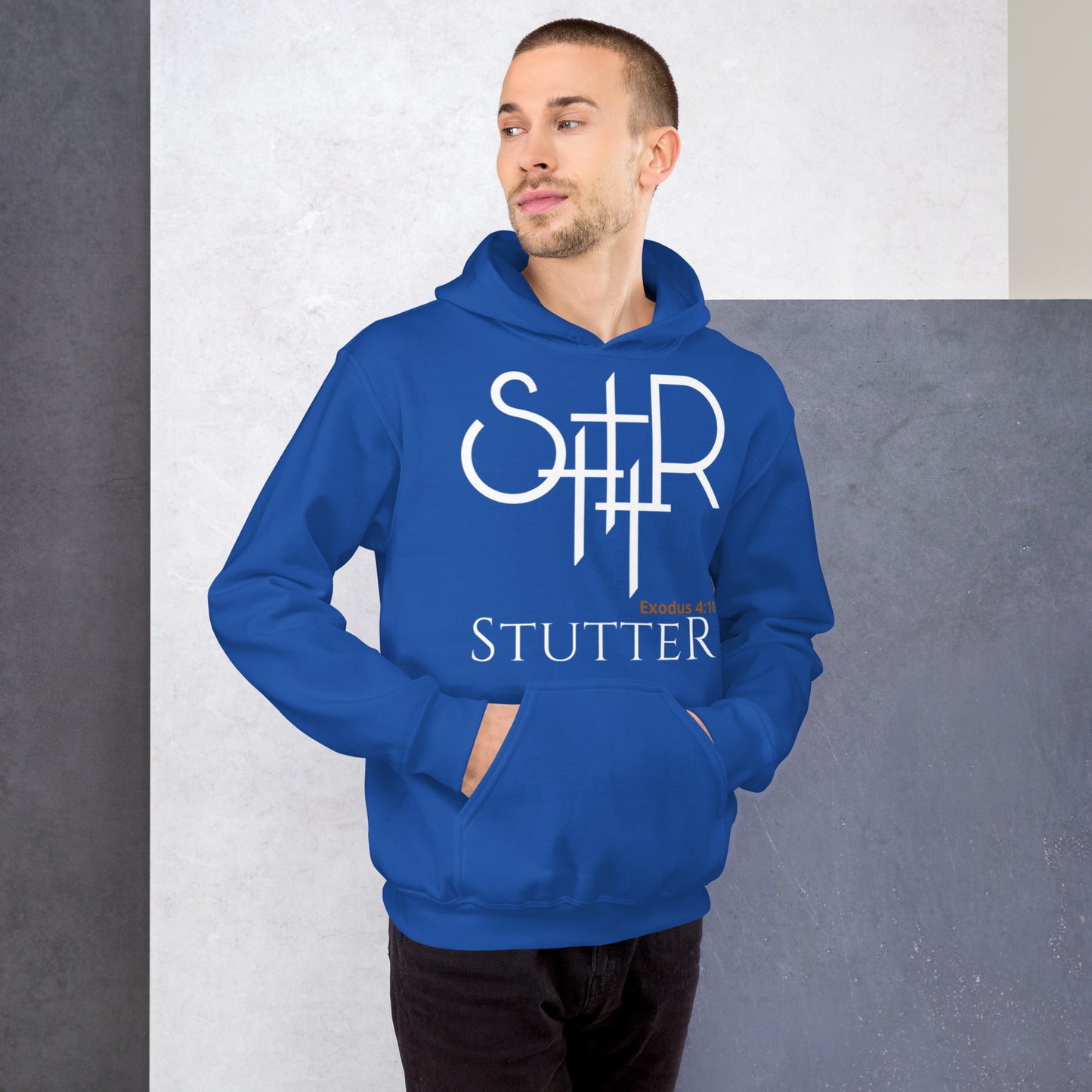 Stutter Style Unisex Hoodie (front logo)