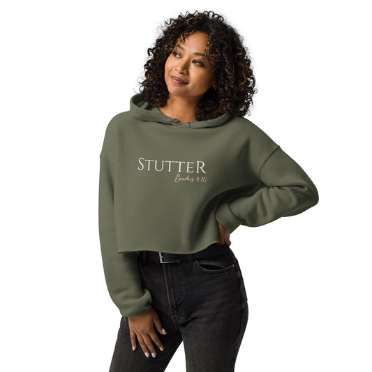 Stutter Style Crop Hoodie (Exodus)